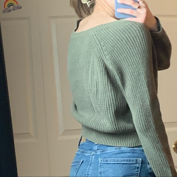 Forever21 Wide Neck Sweater - Picture 2 of 3